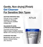 Anua 8 Hyaluronic Acid Moisturising Gentle Gel Cleanser 150ml
