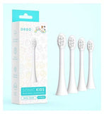 Ordo Sonic Kids Rechargeable - Brush Heads - White - 4 Pack