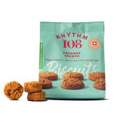 Rhythm 108 Swiss Vegan Coconut Crunch Biscuit Share Bag 135g