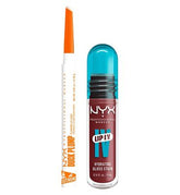 NYX Professional Makeup Wet Shot IV Hydra-Honey Lip Stain & Duck Plump Liner Clear Bundle