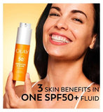 Olay Vitamin C Brighten & Glow 3in1 Moisturiser Face Fluid SPF50+ Hydrating Primer 50ml