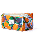 The Flat Lay Co. Jelly Flat Lay Makeup Box Bag - Mediterranean Oranges