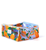 The Flat Lay Co. Jelly Flat Lay Makeup Box Bag - Mediterranean Oranges