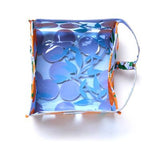 The Flat Lay Co. Jelly Flat Lay Makeup Box Bag - Mediterranean Oranges