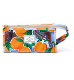 The Flat Lay Co. Jelly Flat Lay Makeup Box Bag - Mediterranean Oranges