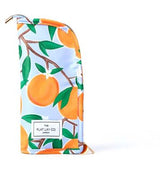 The Flat Lay Co. Standing Makeup Brush Case - Mediterranean Oranges