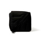 The Flat Lay Co. Marshmallow Flat Lay Makeup Box Bag In Classic Black