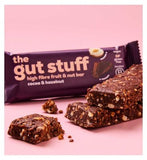 The Gut Stuff Cocoa & Hazelnut High Fibre Fruit & Nut bars 3x35g