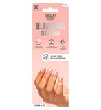 Elegant Touch Semi Cured Gel Nail Wraps Pristine Pearl 20s