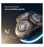 Philips Shaver i9000 Prestige Ultra, Wet & Dry Electric Shaver, Skin IQ Pro, Lift & Cut, 360 Razor Blades, 5 Modes, XP9400/31