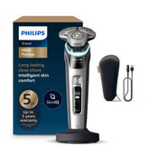 Philips Shaver i9000 Prestige, Wet & Dry Electric Shaver, Skin IQ, Lift & Cut, 360 Precision Razor Blades, XP9204/10