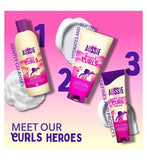 Aussie 3 Minute Miracle Curls Deep Conditioner 250ml to Moisturise Dry Wavy and Curly Hair<br/>