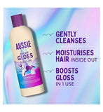 Aussie Oh My Gloss Shampoo 300ml. Deeply Moisturises Dry and Dull Hair. Sulphate Free