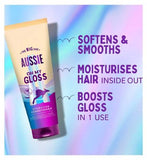 Aussie Oh My Gloss Hydrating Conditioner 275ml. Softens and Smooths Dry Hair