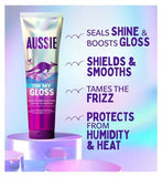 Aussie Oh My Gloss Moisture-Mazing Leave-In Hair Serum 160ml, Shine Booster<br/><br/>