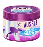 Aussie Oh My Gloss Glossing Hair Mask 500ml. Moisturises Dry and Dull Hair<br/>
