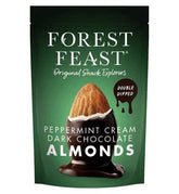 Forest Feast Peppermint Cream Dark Chocolate Almonds 120g