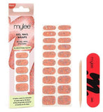 Mylee Gel Nail Wraps Candy Floss x20 Wraps