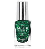 Barry M Glitter Effect Nail Paint<br/>Good Time Green Net 0.34 fl. oz