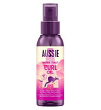 Aussie Work That Curl Oil Lightweight Oil 100ml. Multi-Tasking Hair Serum for Curly Hair<br/><br/>