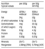 Deliciously Ella Peanut Butter Breakfast Bakes 50g 3s