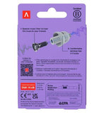 Alpine Partyplug Transparent Earplugs 1 Pair