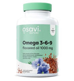 Osavi Omega 3-6-9 Flaxseed Oil 1000mg Softgels - 120 Servings