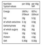 Deliciously Ella Peanut Protein Ball 40g