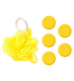 Skinnydip London Pineapple Shower Steamers and Loofah Tin Set