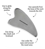Tweezerman Stainless Steel Gua Sha
