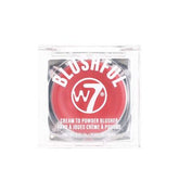 W7 Blushful Cream To Powder Blusher Sassy 6g