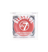 W7 Blushful Cream To Powder Blusher Vintage 6g