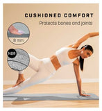 KG Physio Yoga Mats 8mm Grey