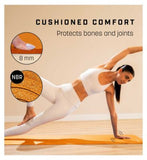 KG Physio Yoga Mats 8mm Orange