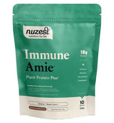 Nuzest Protein Plus Immune Amie Chocolate European Pea Protein Powder 250g