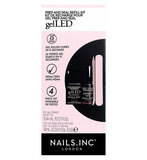 Nails. Inc Gel LED Gel Primer, Base & Top Coat Refill Kit 35g