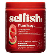 Selfish Supps I Want Energy 240g Juicy Watermelon Flavour