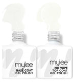 Mylee Gel Polish Base and No Wipe Top Coat Duo 10ml 2s