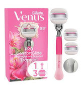 Gillette Venus Pro ComfortGlide Pomegranate Scented Tropical Women’s Razor 1 Refills