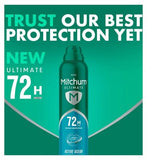 Mitchum Men Ultimate 72H Anti Perspirant Deodorant Active Ocean 250ml