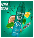 Mitchum Men Ultimate 72H Anti Perspirant Deodorant Active Ocean 250ml