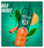 Mitchum Men Ultimate 72H Anti Perspirant Deodorant Bold Energy 250ml