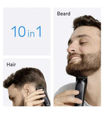 Braun All-in-One Series 3, 10in1 Grooming Kit, Sharp Blade, 14 Lengths, AIO3560, Black