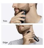 Braun Beard Trimmer Series 3, +2 Styling Tools, 20 Lengths, Sharp Blade, BT3500, Black