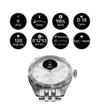 Withings Scanwatch Nova Brilliant Smartwatch - Silver