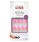 Kiss Salon Acrylic French Nails Squared 31s