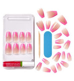 Kiss Salon Acrylic French Nails Squared 31s