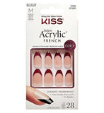 Kiss Salon Acrylic French Nails Catchy 28s