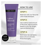 John Frieda Salon Blonde Tone Perfecting Hair Treatment Champagne 120ml