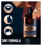 King C Gillette Face Wash & Moisture Bundle